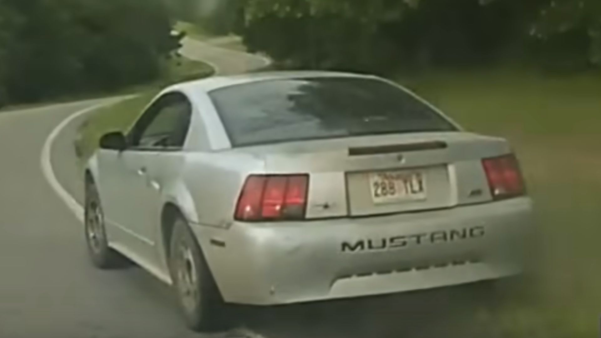 New Edge Mustang Gets Wrecked By A Cop