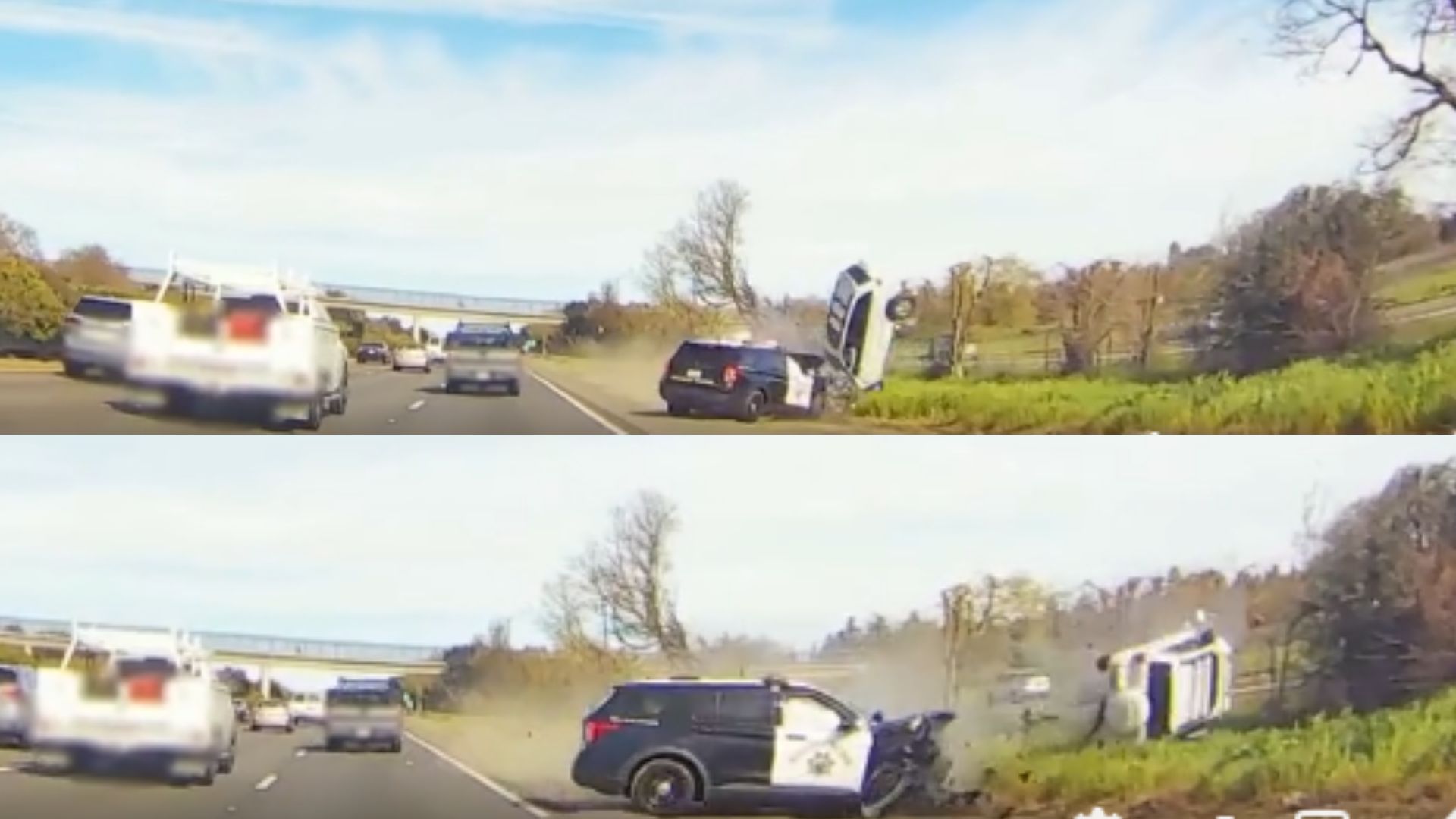 Images via California Highway Patrol/Facebook