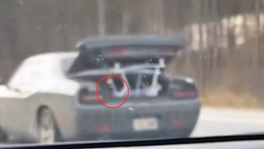 Kid Rides In Dodge Challenger’s Trunk - The Auto Wire