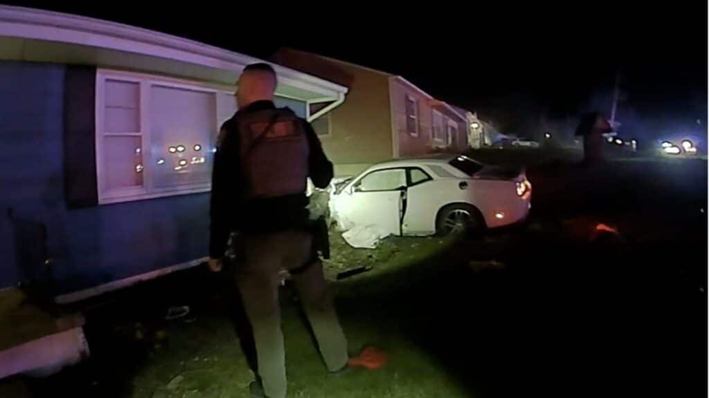 Cops Don’t Pursue Reckless Dodge Challenger Driver, Who Crashes Into A ...