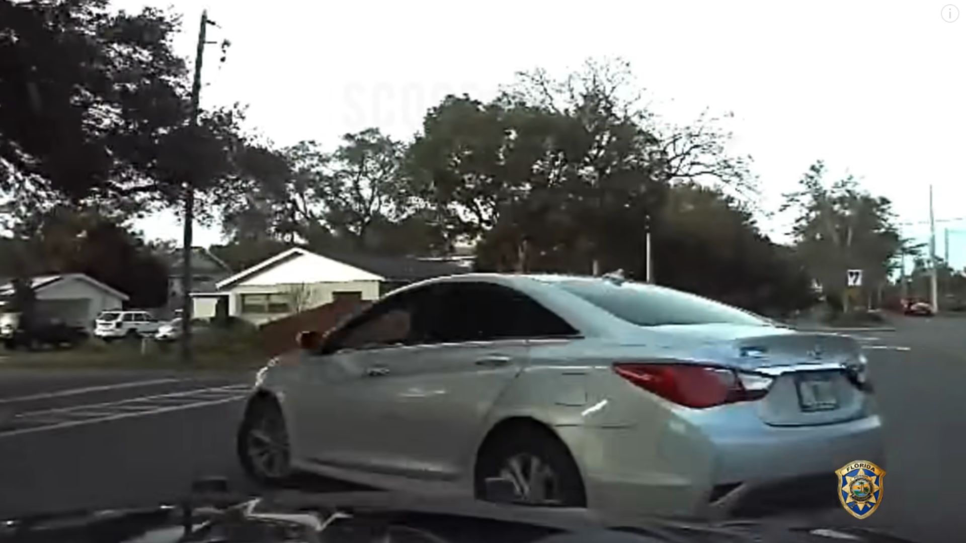 Fleeing Woman Claims Her Car Has No Brakes