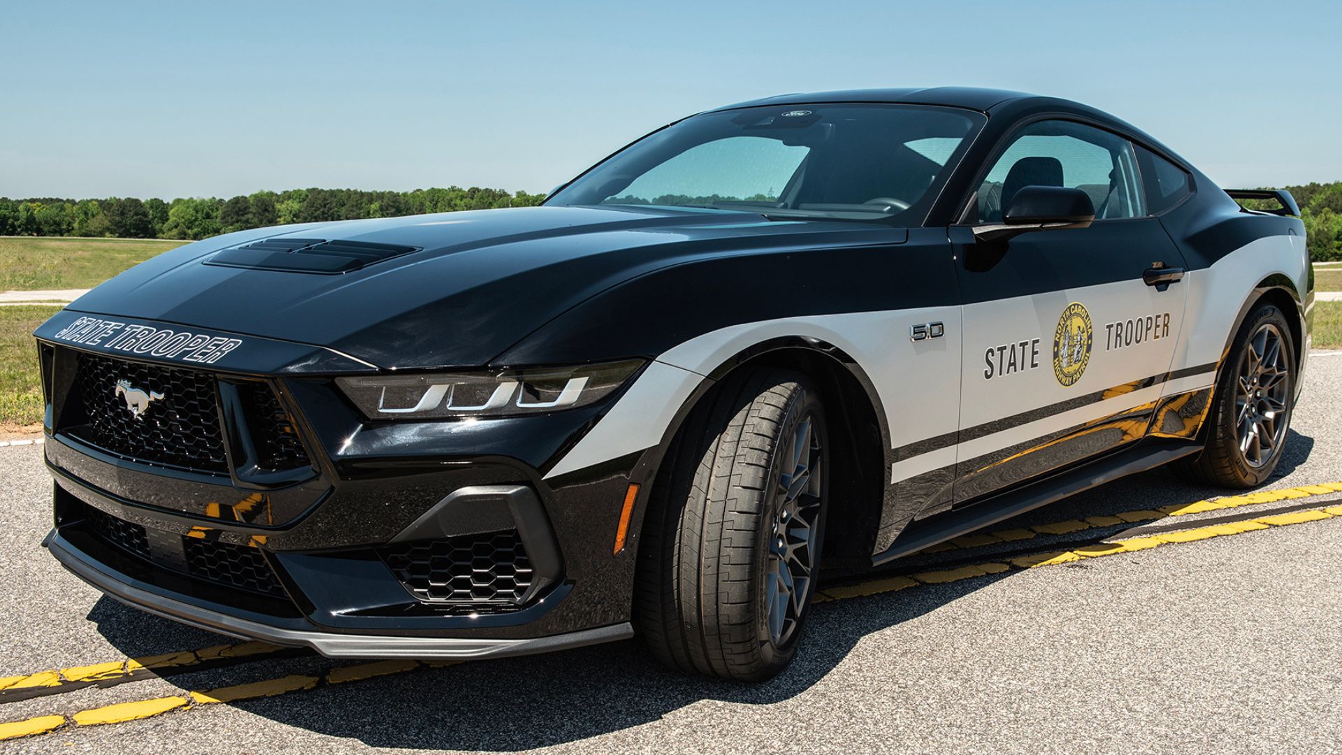 Ford Mustang GTs Join Noth Carolina State Highway Patrol