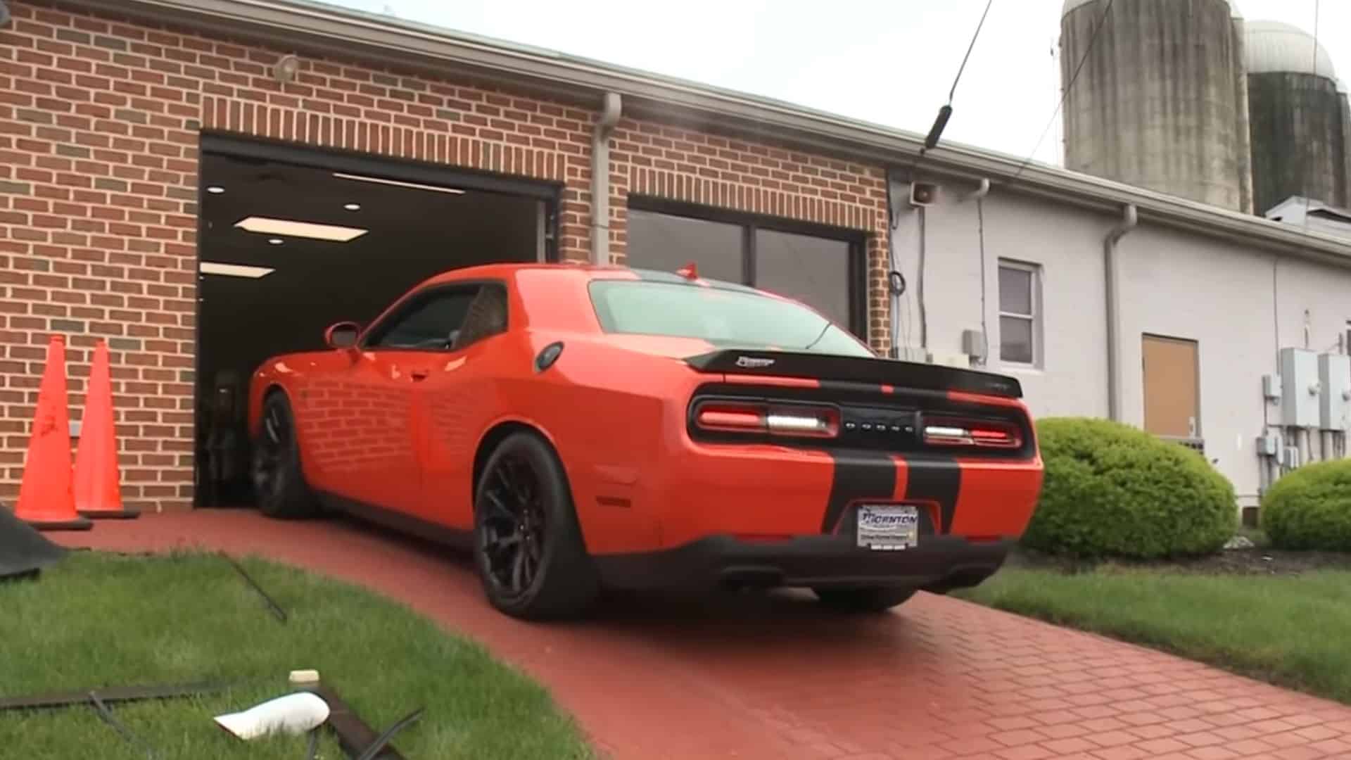 Camaro Smashed Into Showroom In Attempted Hellcat Theft