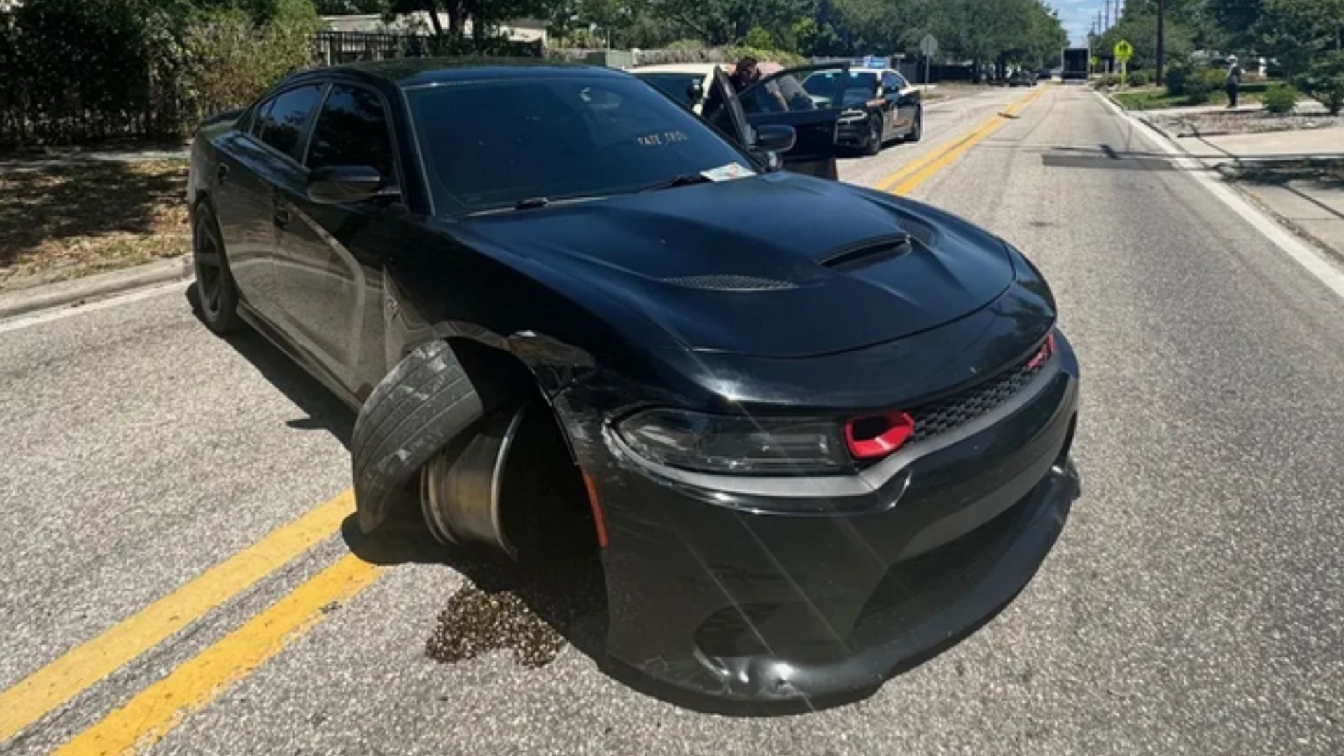 Florida Man Goes 147 MPH In Hellcat To Lose Troopers