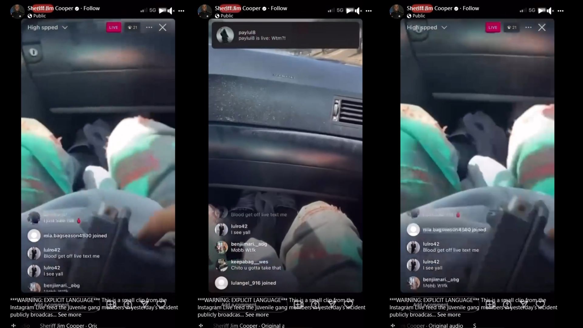 Teens Livestreamed Their Police Chase On Instagram