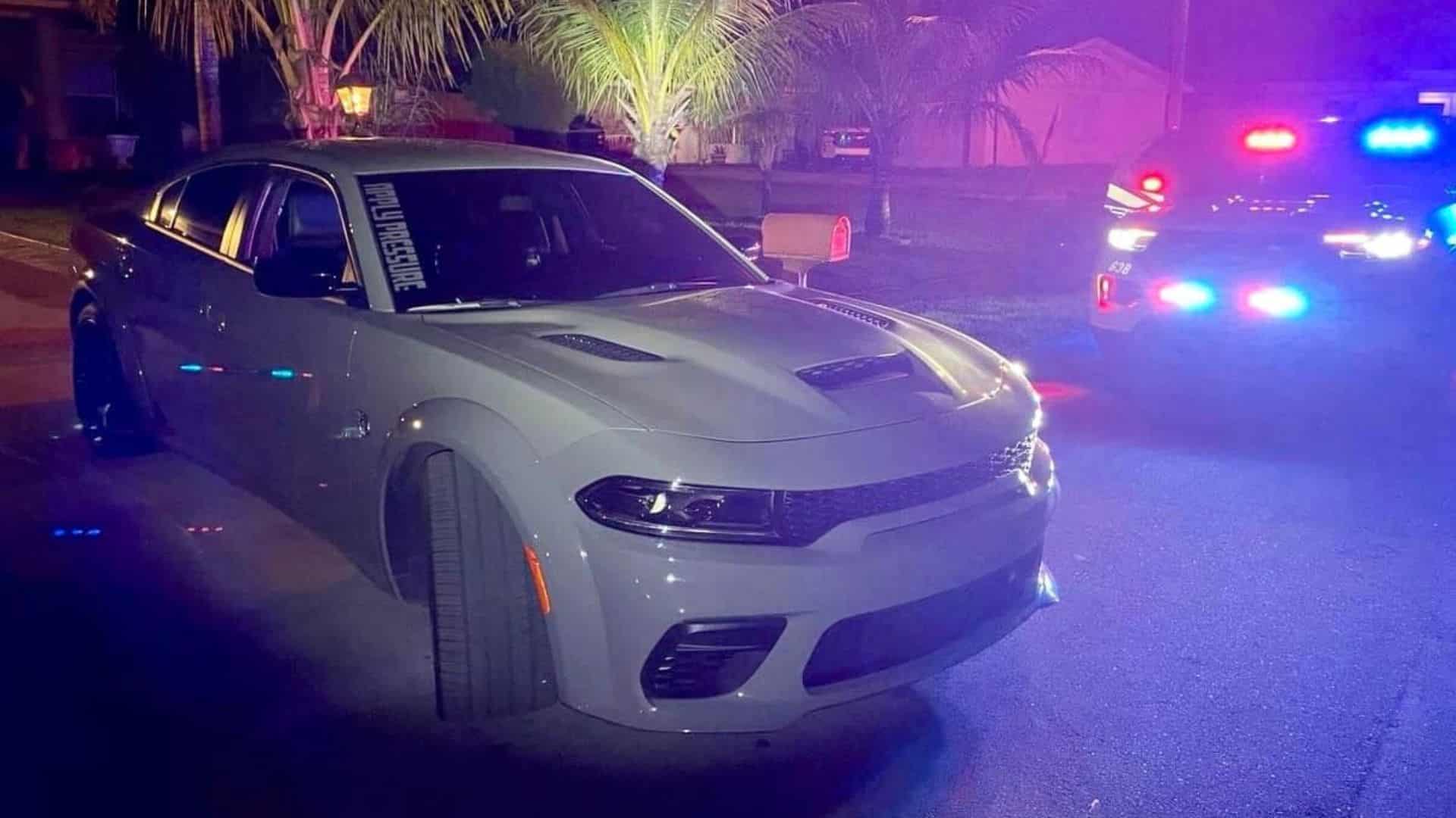 Woman Pushes Hellcat To 117 MPH In Street Race With A Child In The Backseat