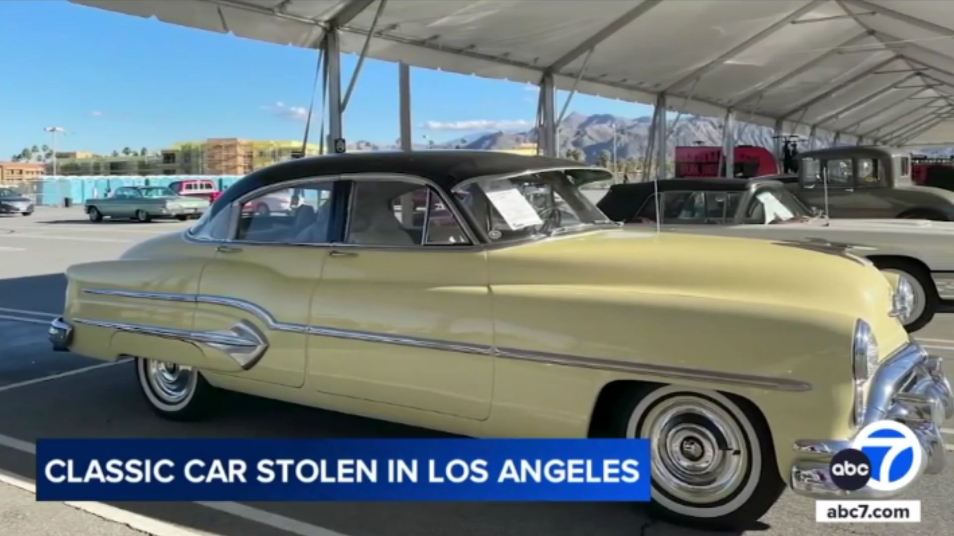 Classic Oldsmobile Stolen From Underground Los Angeles Garage