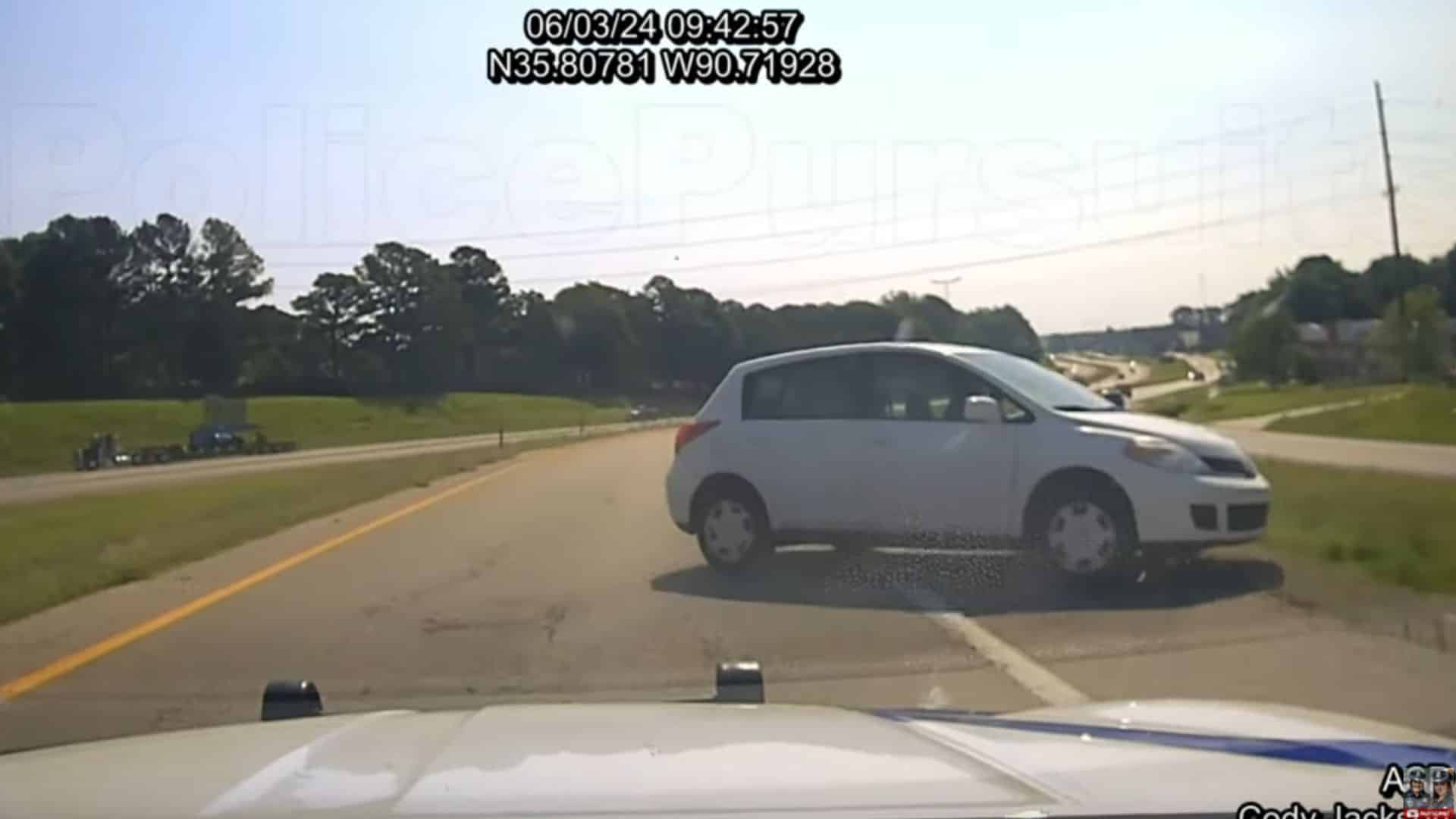Nissan Versa Police Chase Is Just Plain Ridiculous