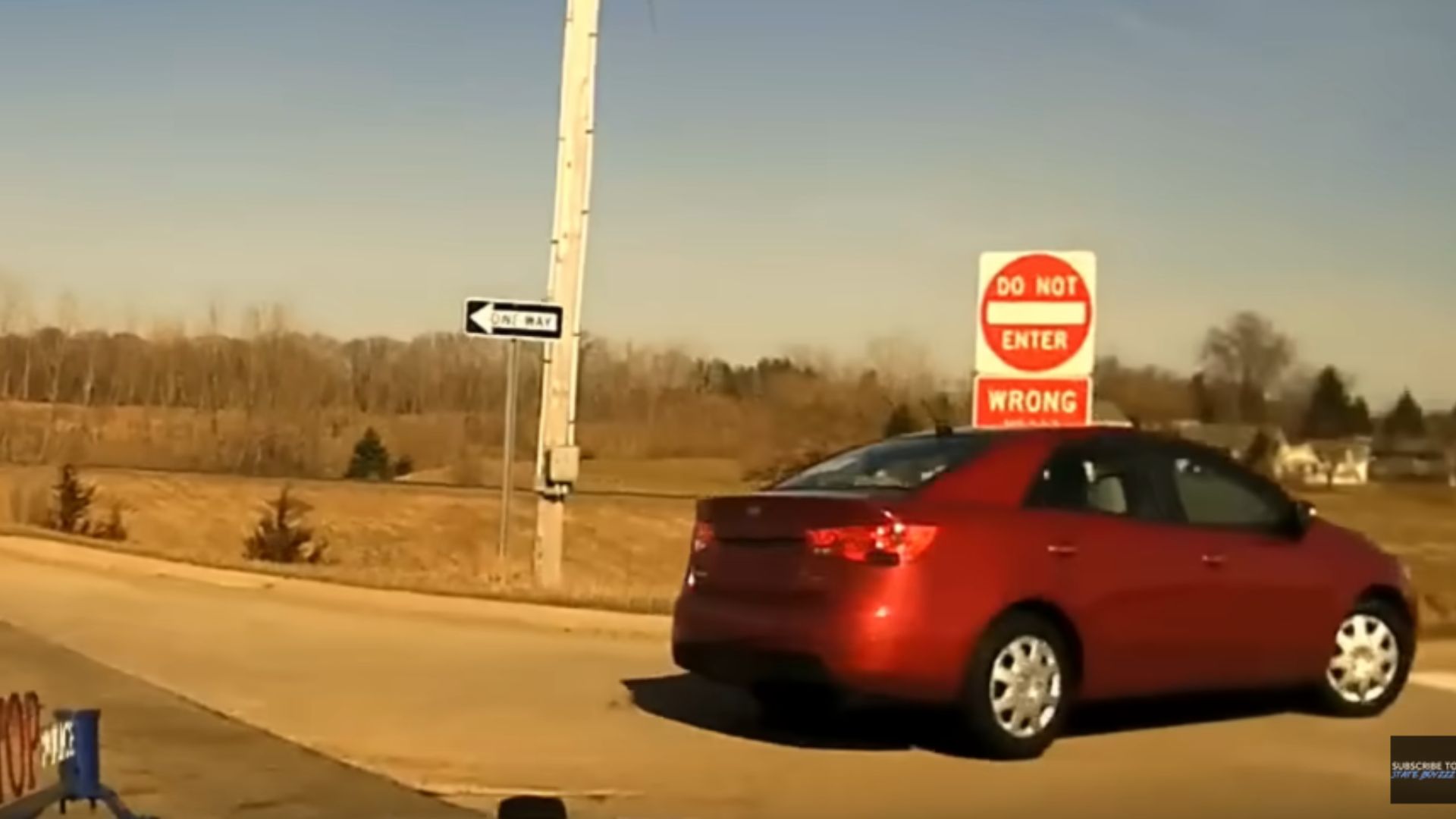 Reckless Kia Takes Michigan State Police Off-Roading