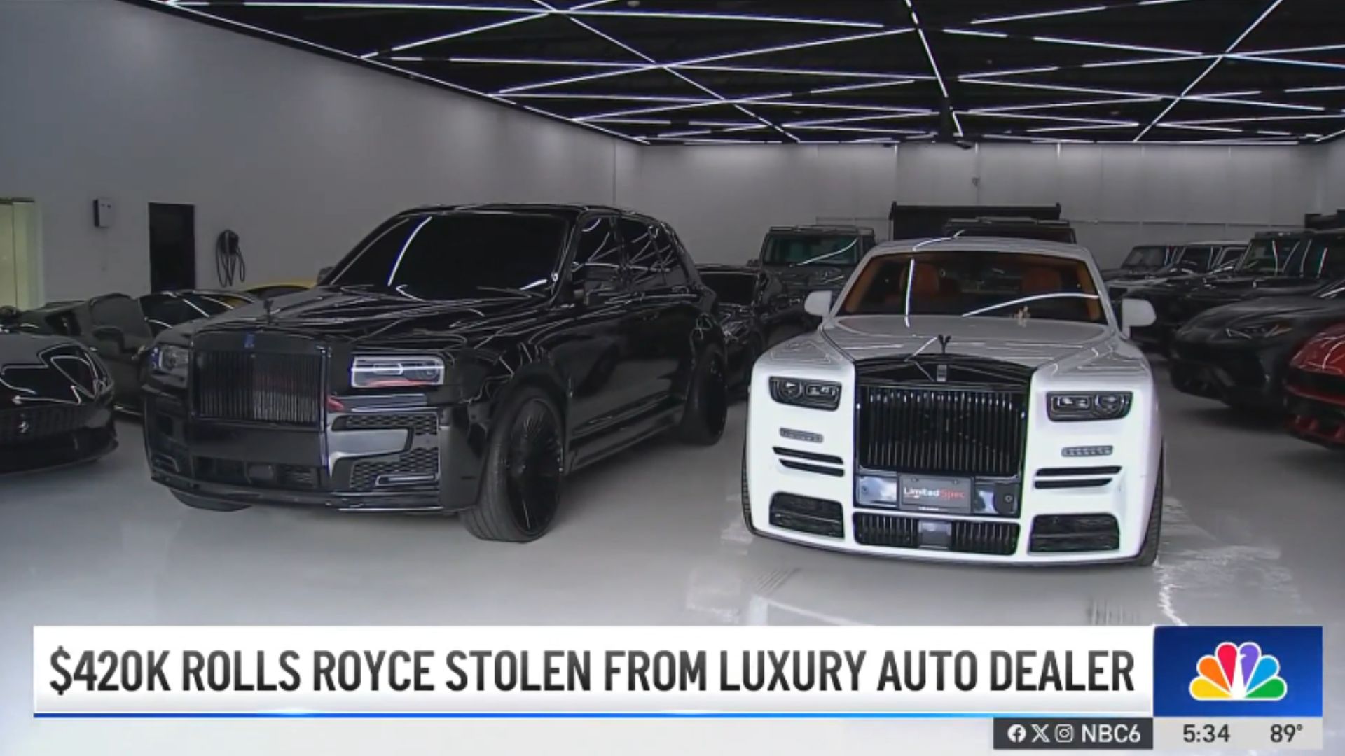 Rolls-Royce Cullinan Stolen Via Text Message