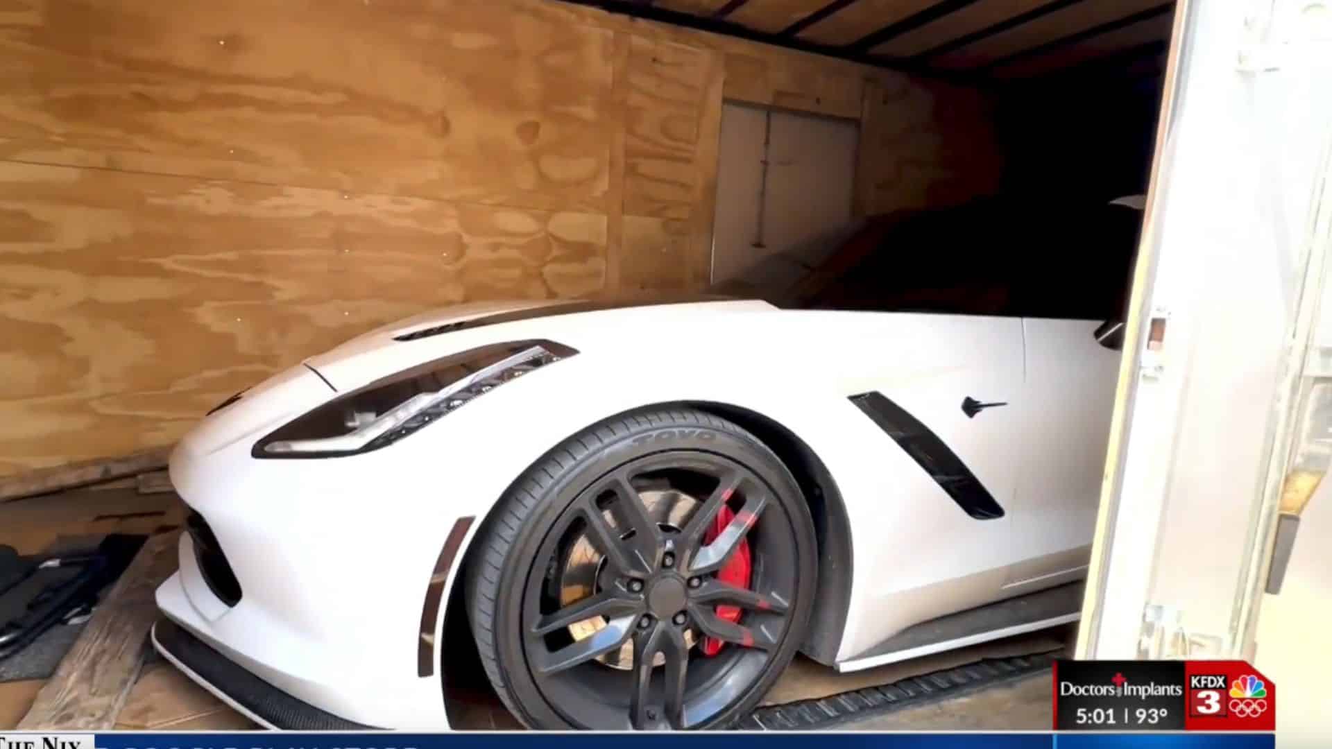 Stolen Corvette Recovered Thanks To GPS Tracker