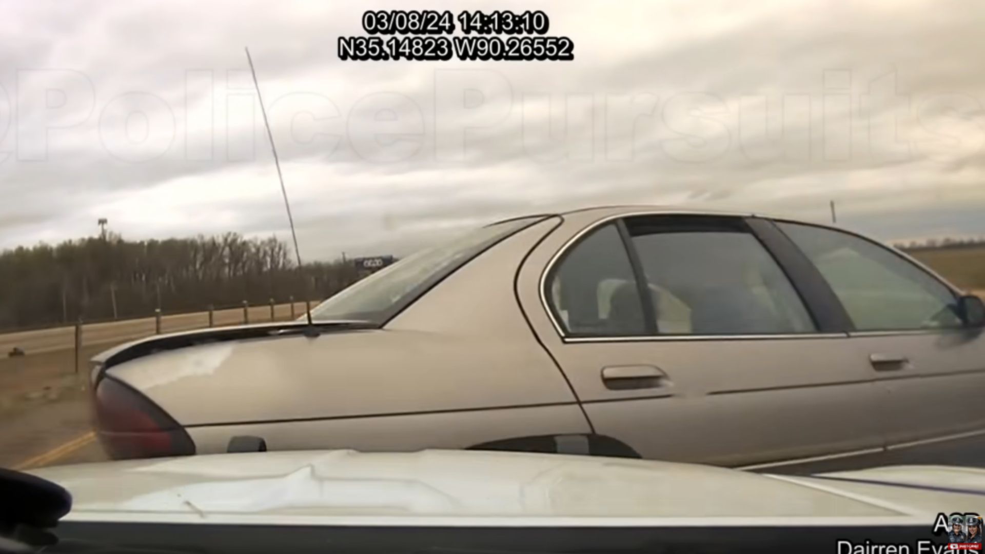 Watch An Arkansas Trooper Quickly PIT A Suspect At 113 MPH