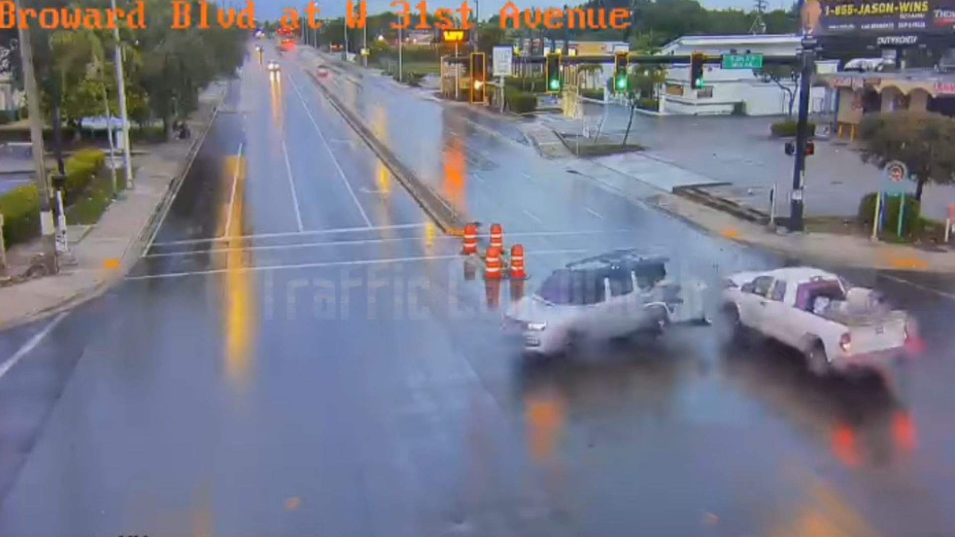 Image via Traffic Cam Watch/YouTube