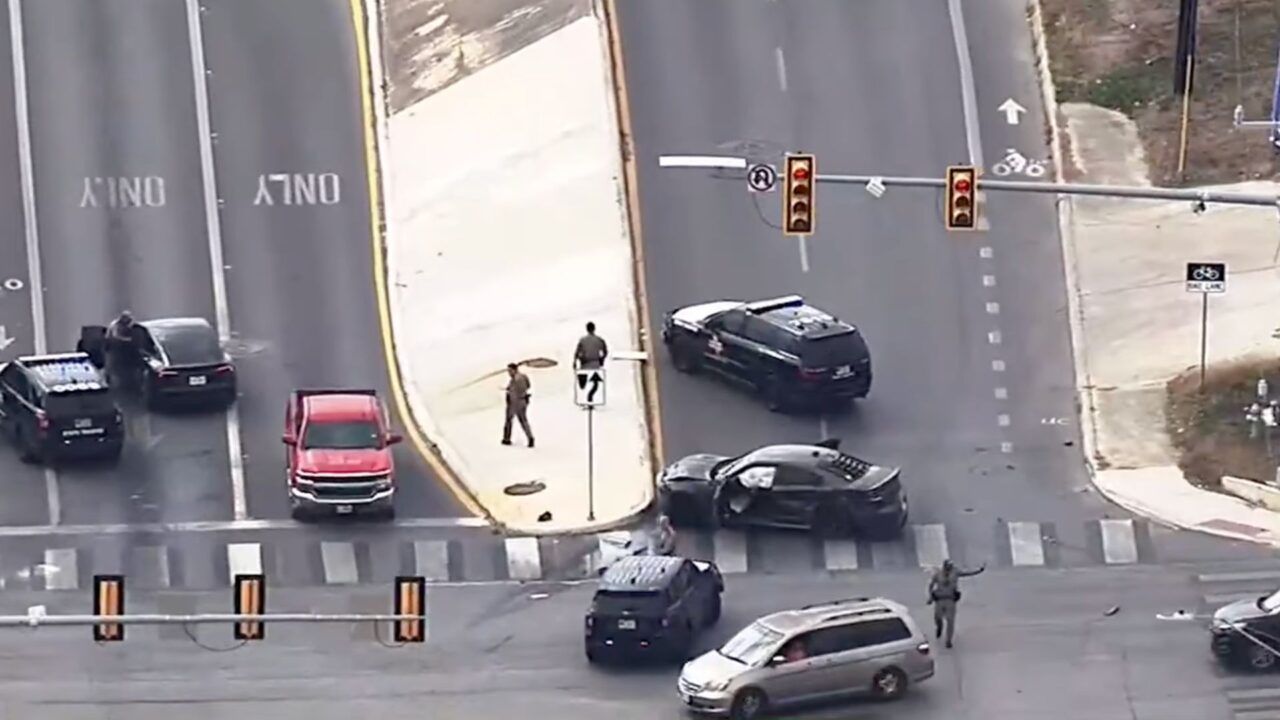 100 MPH Charger Chase Ends With Two Innocent Vehicles Hit