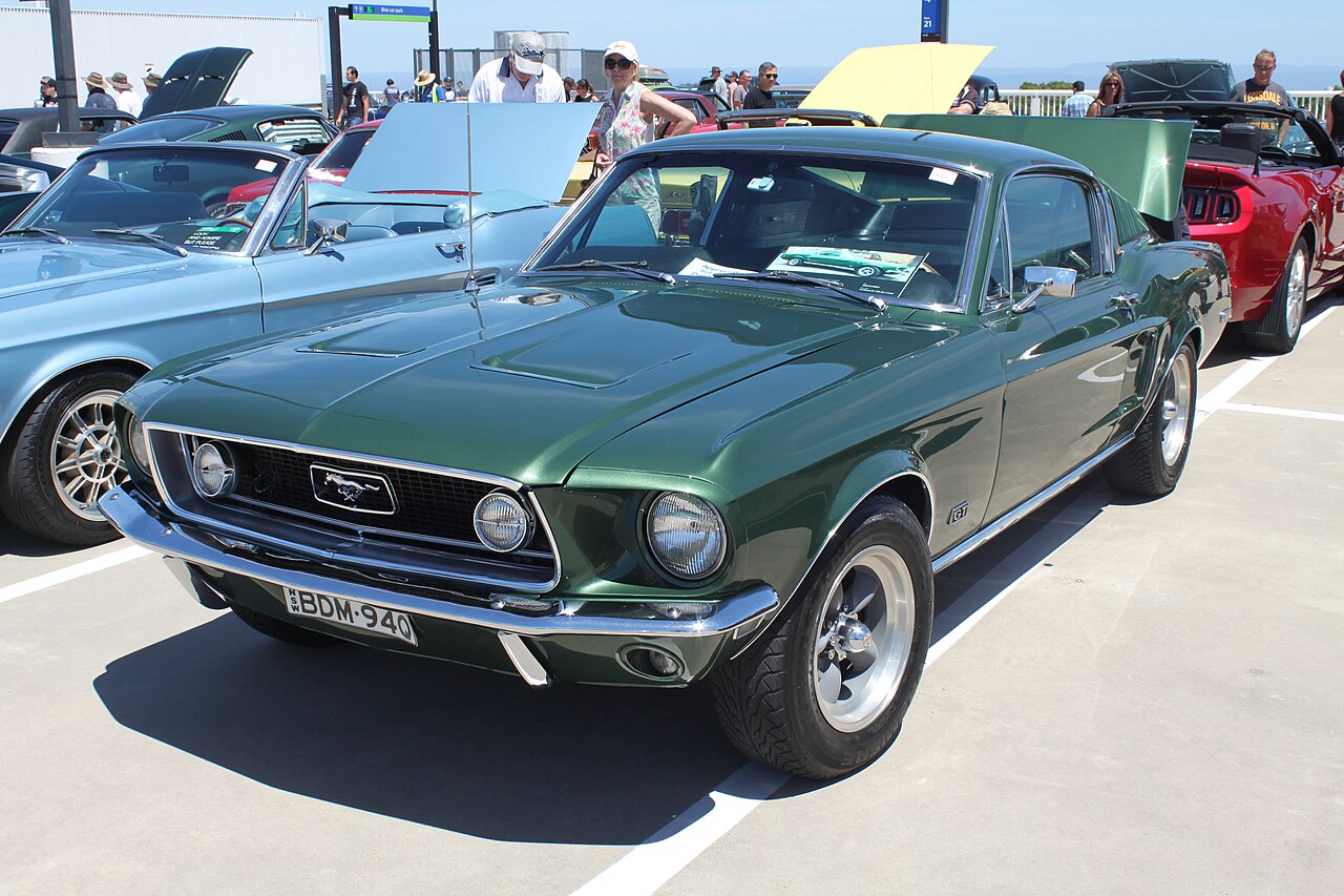 1968 Ford Mustang GT Fastback – Wikimedia Commons (CC BY 2.0)