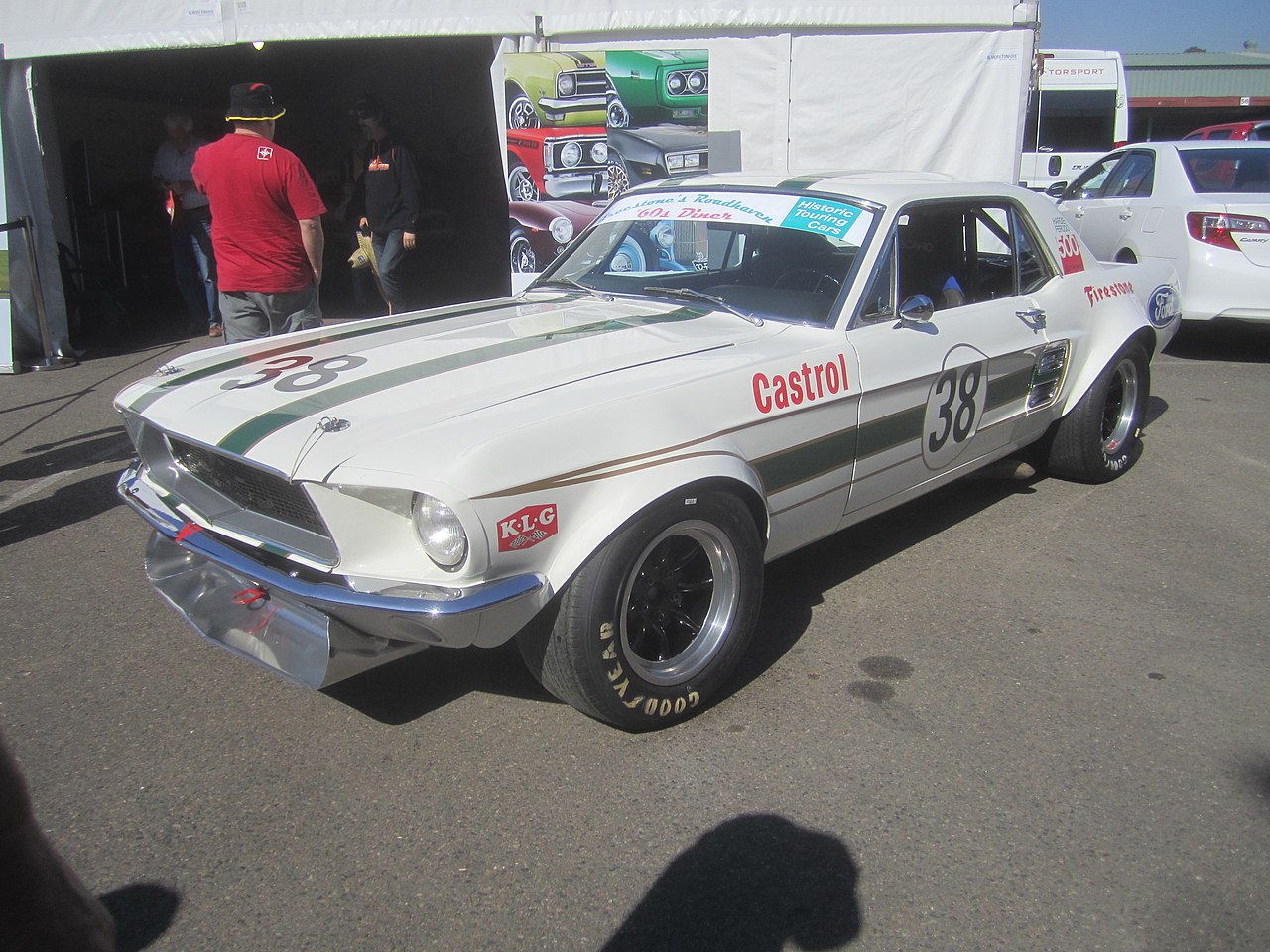 1967 Ford Mustang race car – Wikimedia Commons (CC BY 2.0)