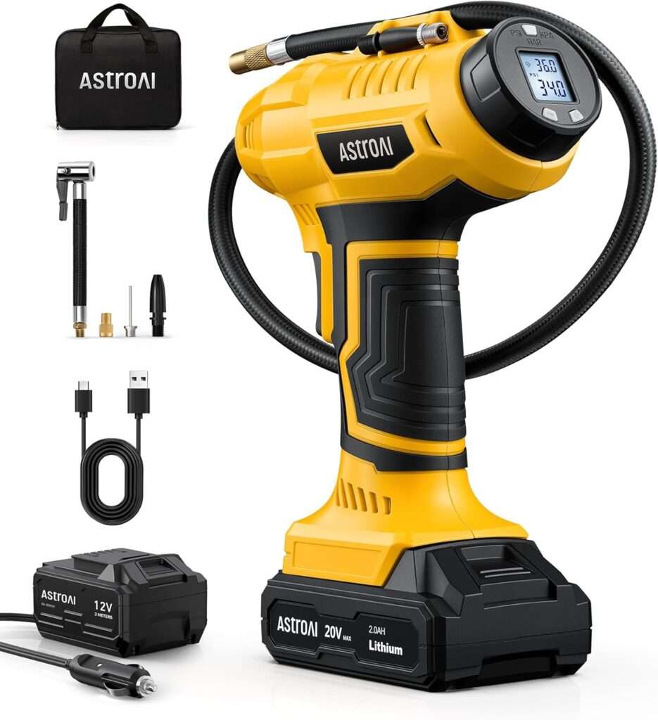 AstroAI Cordless Tire Inflator