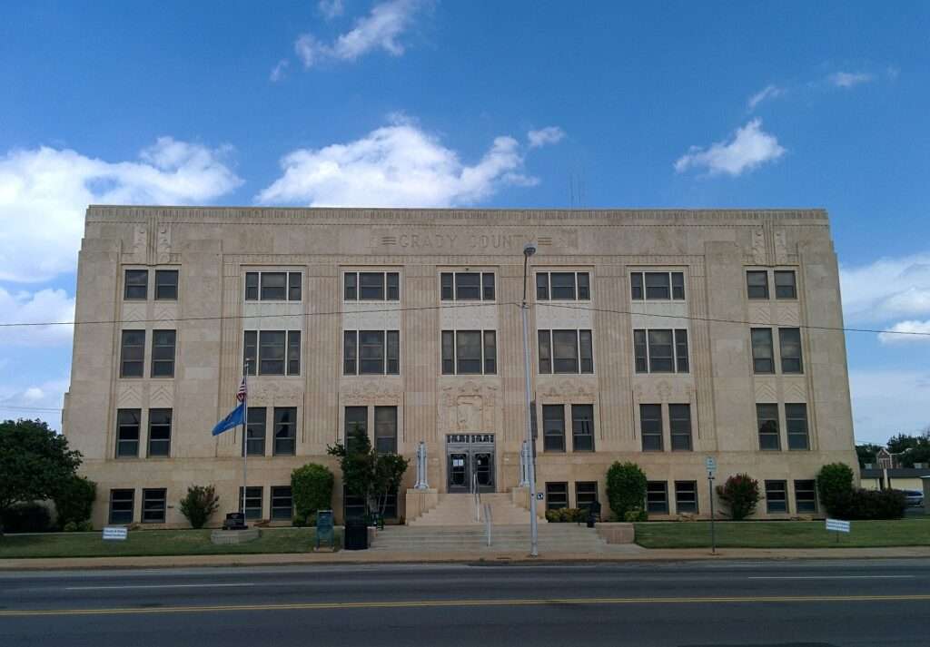 Grady County Courthouse in Chickasha, Oklahoma