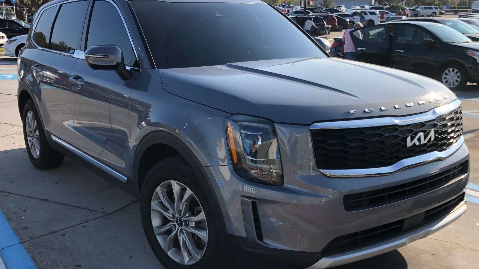 Kia Telluride three-row SUV, file photo