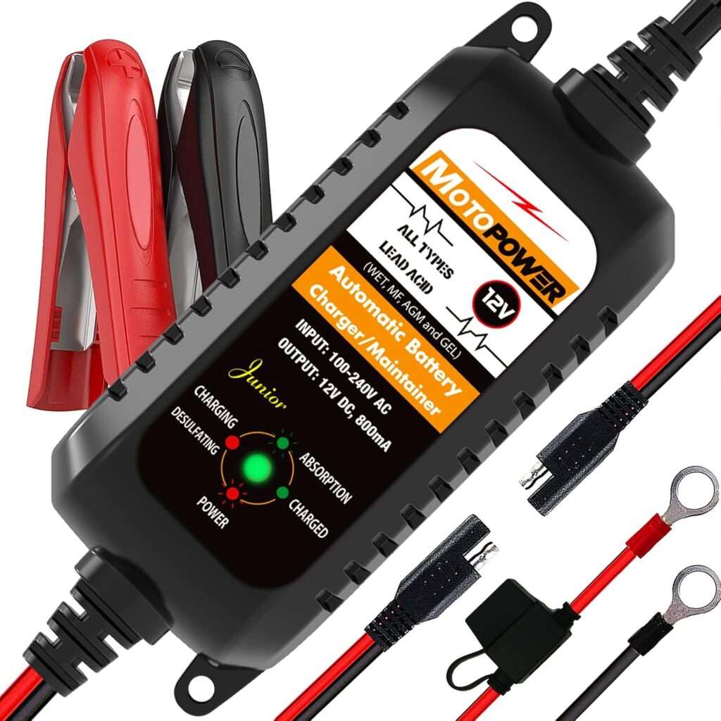 MOTOPOWER MP00205A 12V Battery Maintainer