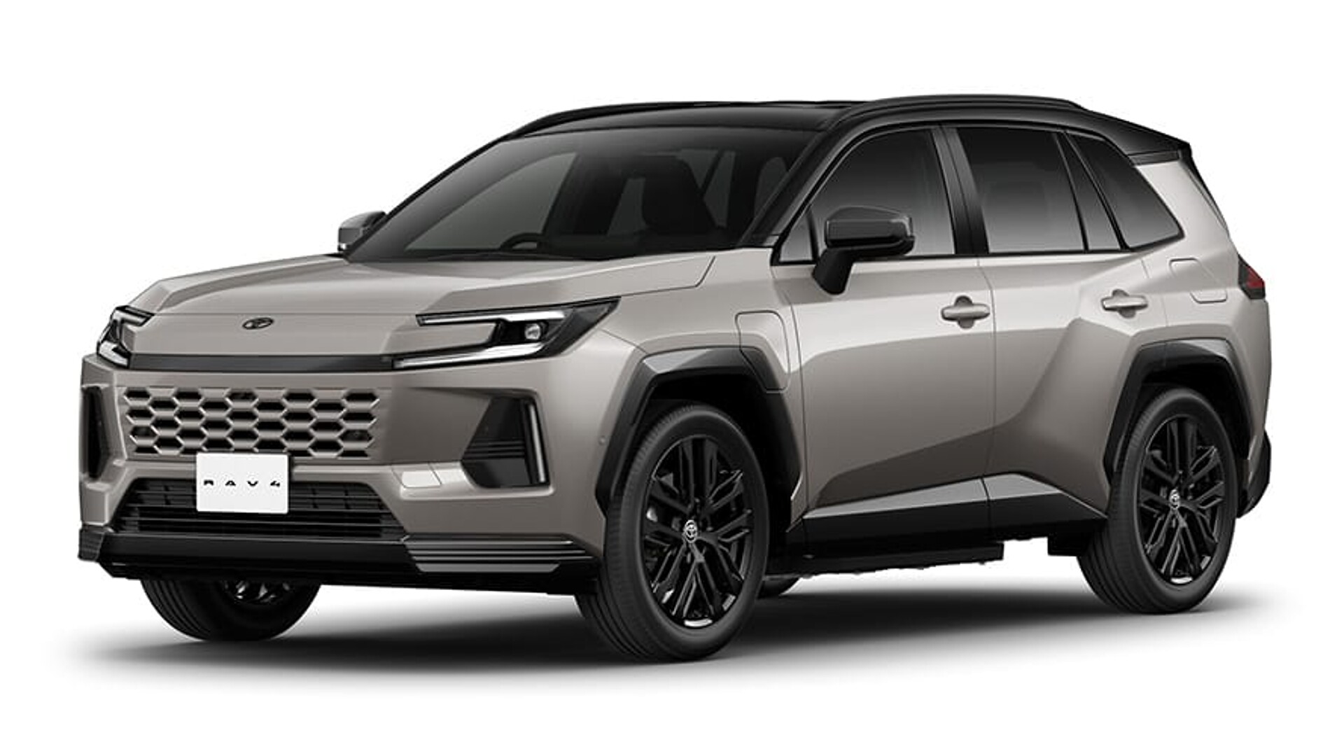 Toyota RAV4 plug-in hybrid Z grade, Japanese-market model, front three-quarter view
