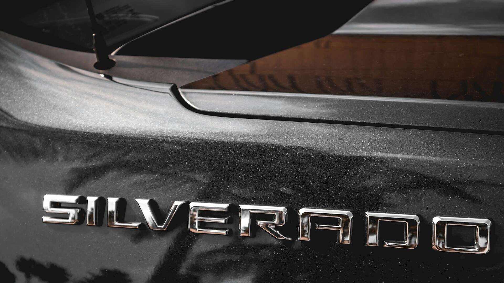 black and silver chevrolet car