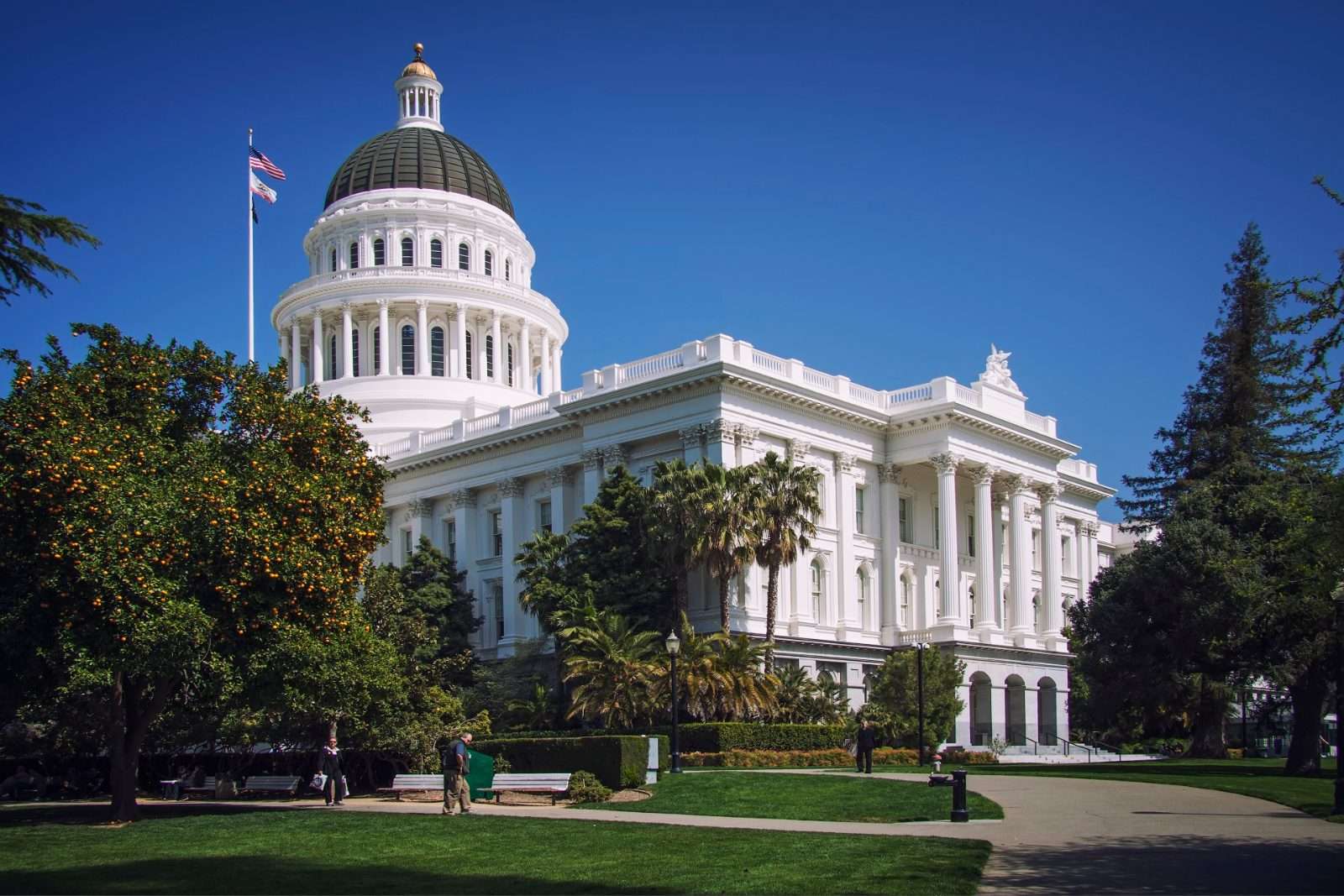 California State Capitol building in Sacramento