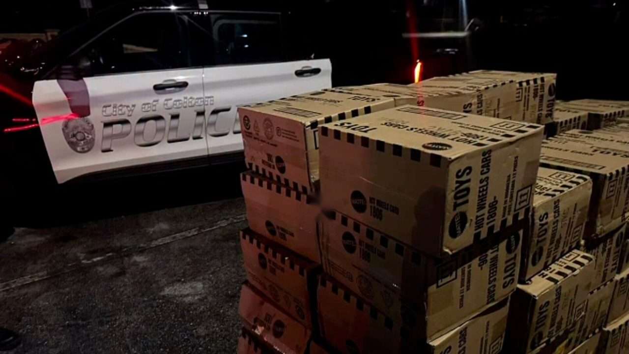 350 Boxes of Hot Wheels Recovered After Colton Train Call
