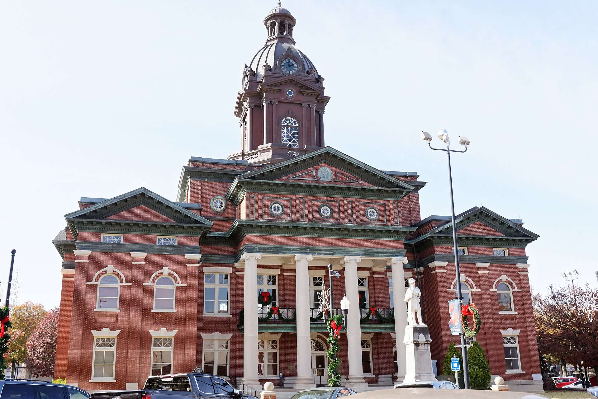 The domed Coweta County Courthouse in downtown Newnan, Georgia