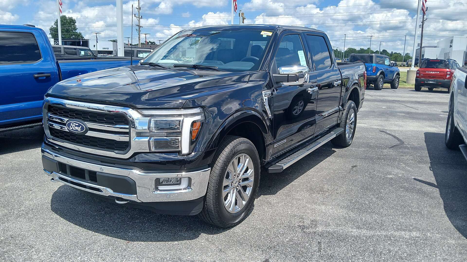 2024 Ford F-150 Lariat, part of the 223,472-truck fuel tank strap recall