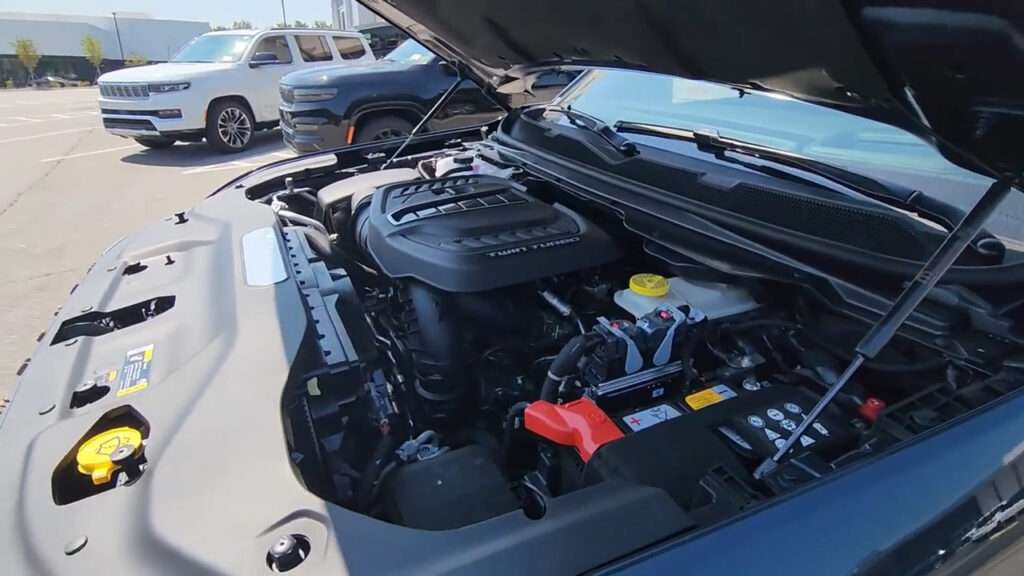 Hurricane twin-turbo inline-six engine in a Jeep Grand Wagoneer