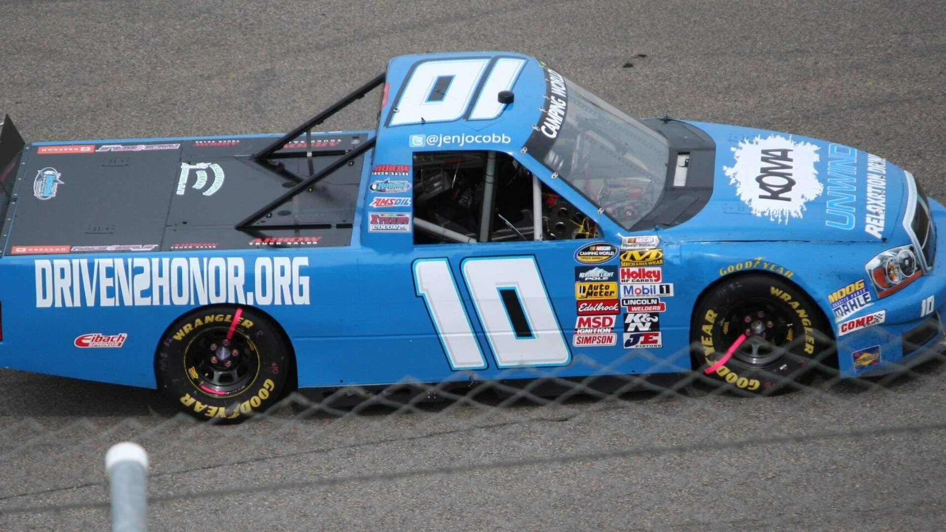 Jennifer Jo Cobb JJC Racing RAM Rockingham 2013