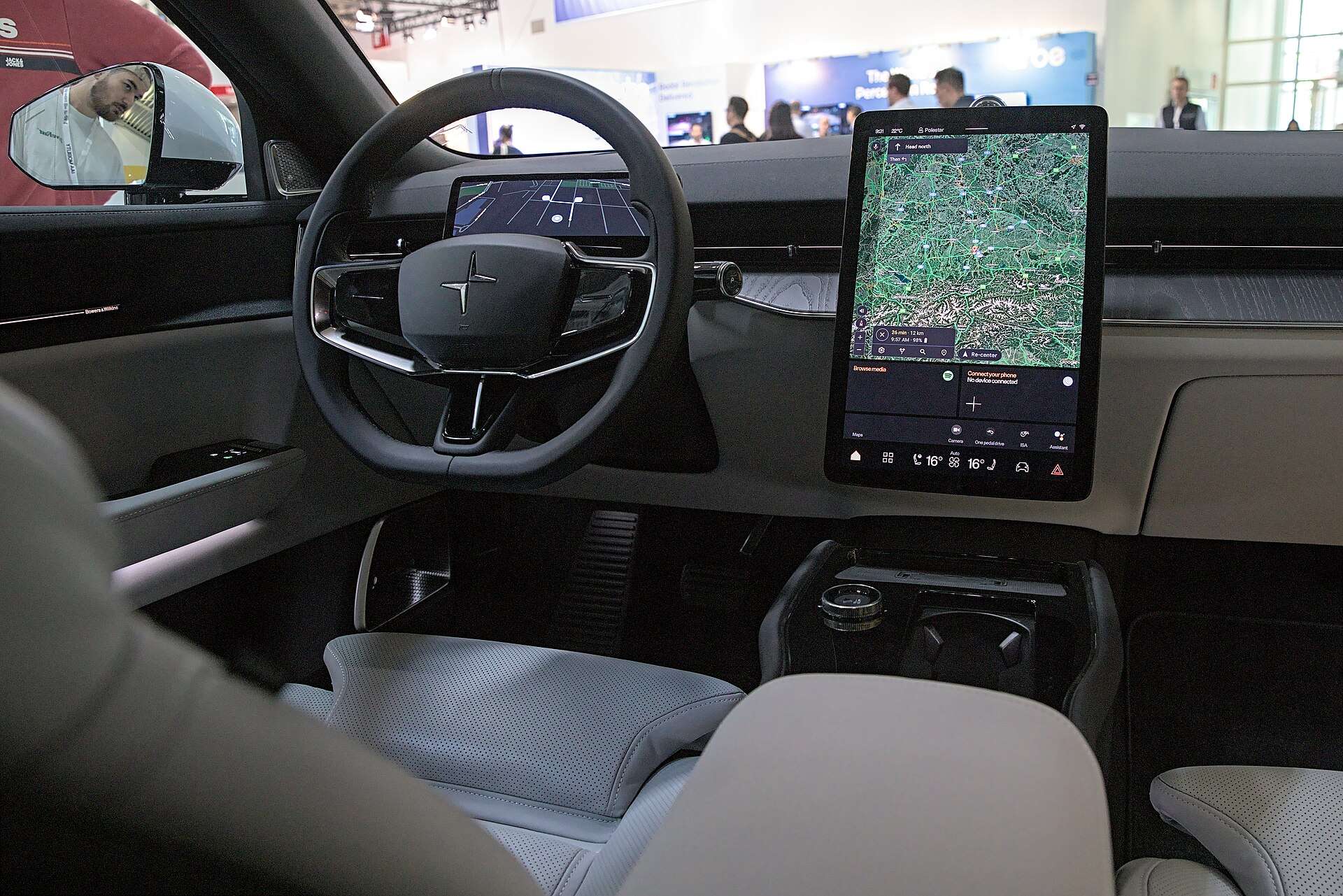 Polestar 3 electric SUV on display at IAA 2023 in Munich