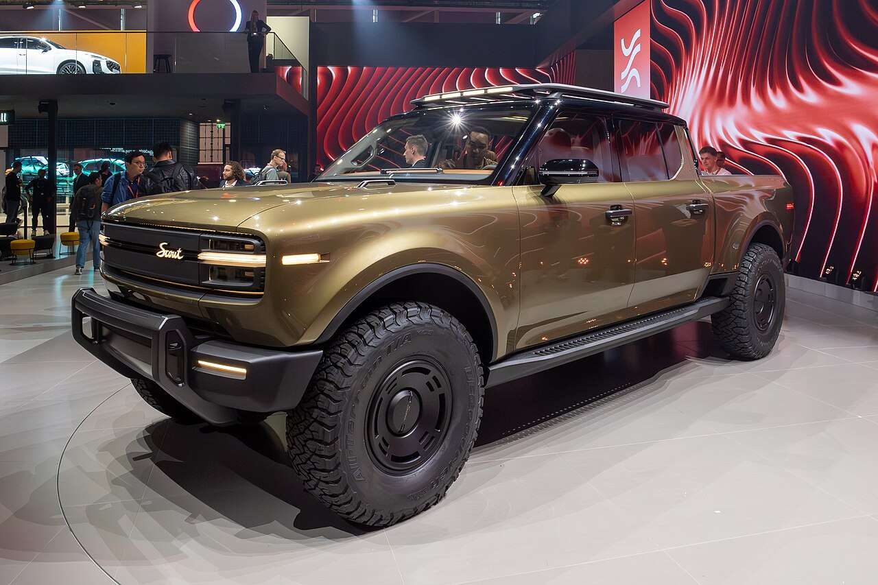 Scout Terra pre-production pickup at the IAA Summit in Munich